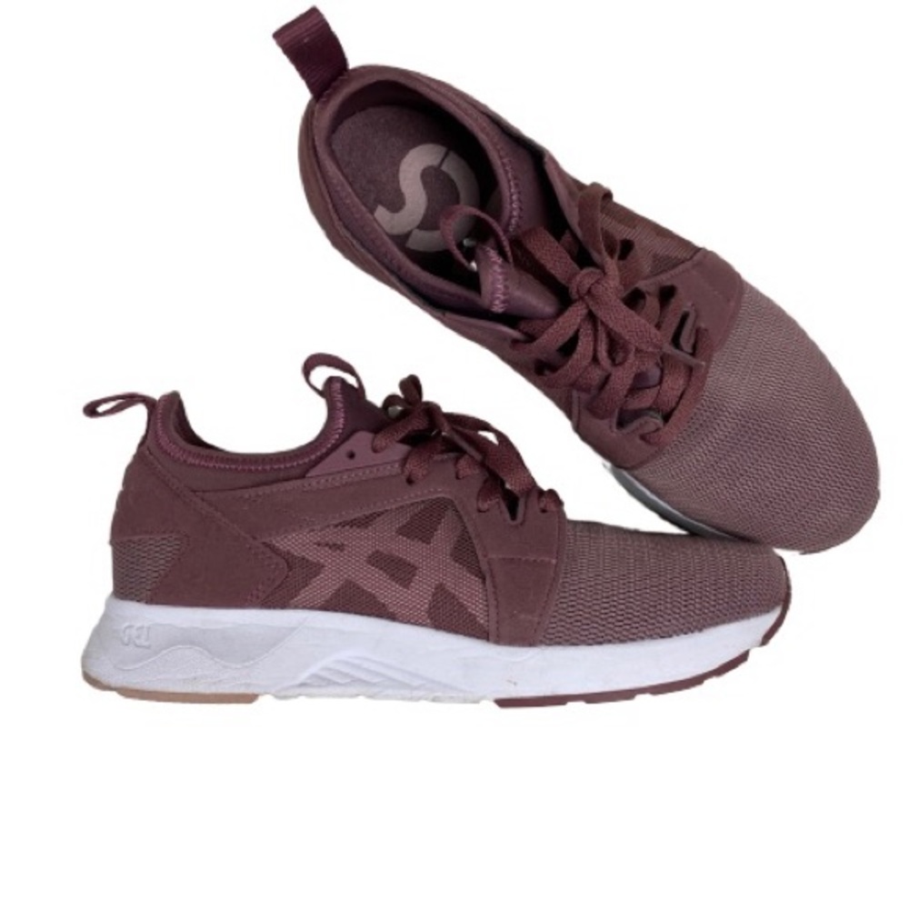 Asics Gel Lyte Burgndy H8H6L Womens Sneakers